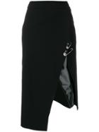 Versus Asymmetric Wrap Skirt - Black