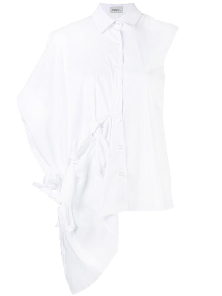 Balossa White Shirt - Deconstructed Shirt - Women - Cotton/spandex/elastane/polyimide - 38, Cotton/spandex/elastane/polyimide