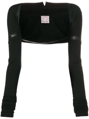 Romeo Gigli X Eggs Slim Fit Bolero Jacket - Black
