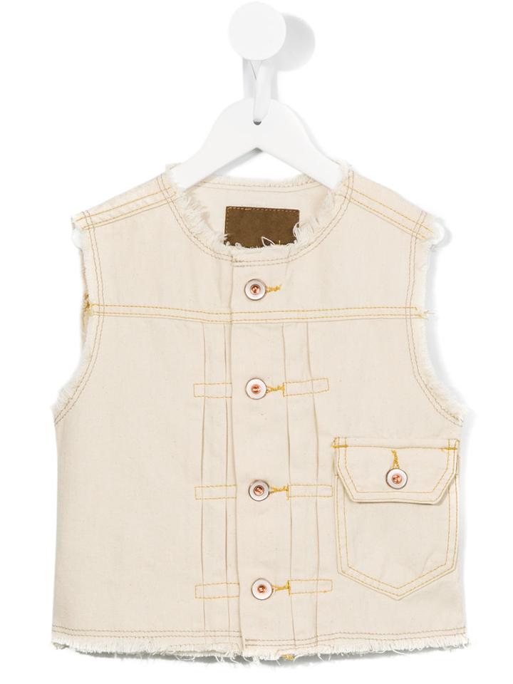 Bellerose Kids Pastel Jacket, Girl's, Size: 8 Yrs, Nude/neutrals