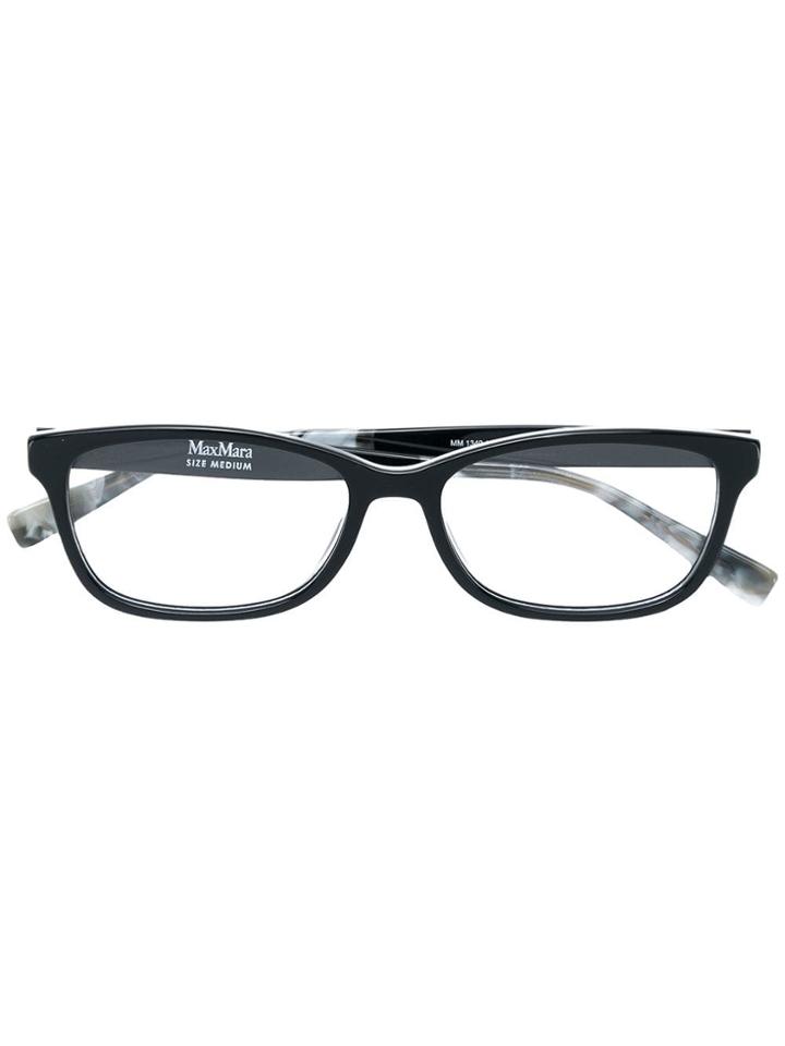 Max Mara Classic Square Glasses - Black