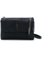 Saint Laurent 'west Hollywood Monogram' Shoulder Bag, Women's, Black, Leather