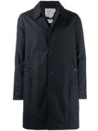 Woolrich Mid-length Raincoat - Blue