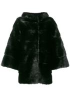 Arma Hooded Coat - Black