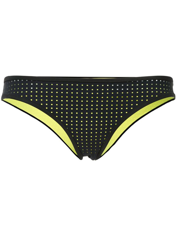 Dion Lee Perf Overlay Bandeau Bikini Bottoms - Black