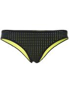 Dion Lee Perf Overlay Bandeau Bikini Bottoms - Black