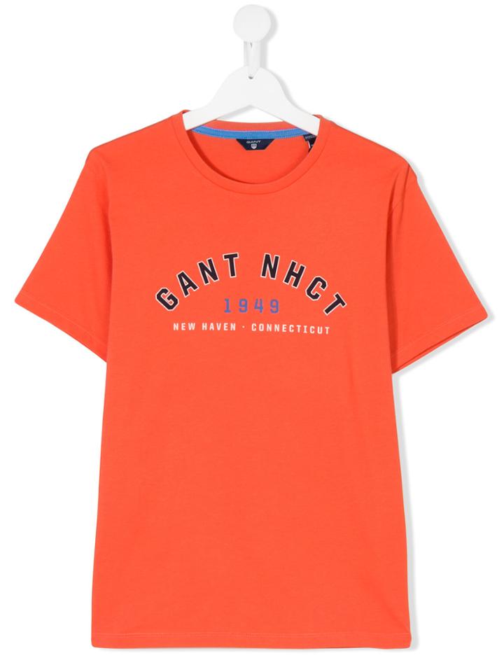 Gant Kids Printed T-shirt - Yellow & Orange