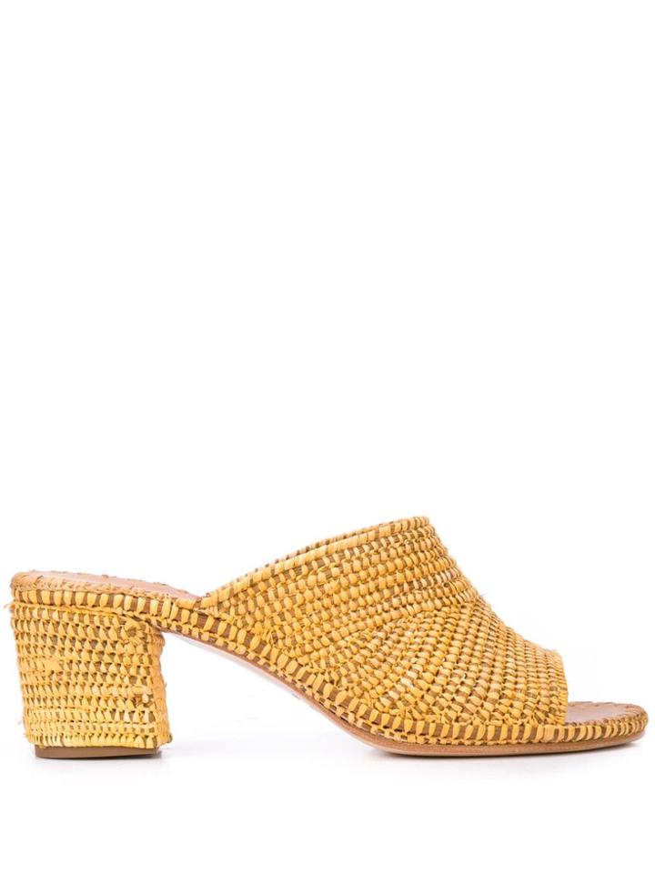 Carrie Forbes Rama Heeled Sandals - Brown