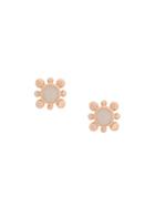 Astley Clarke Opal Mini Floris Studs - Metallic