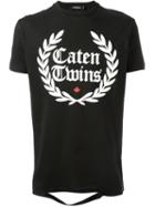Dsquared2 Caten Twins Cut-out Detail T-shirt, Men's, Size: Xxl, Black, Cotton