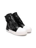 Cinzia Araia Kids Teen Softy Ankle Boots - Black