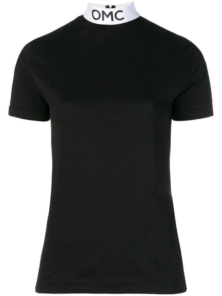 Omc Jersey Logo Top - Black