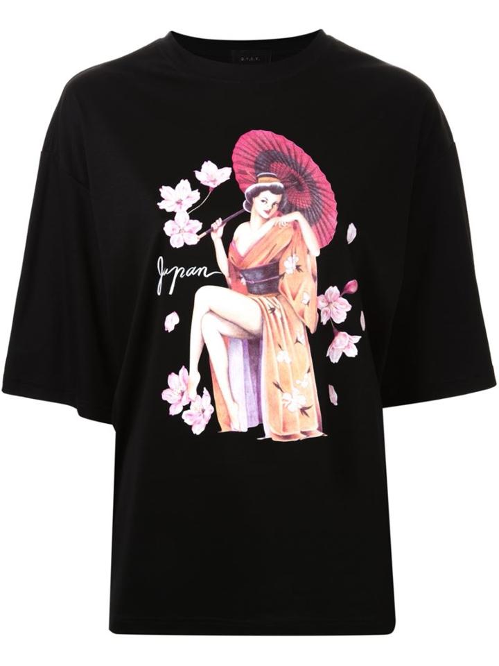 G.v.g.v. Geisha Oversized T-shirt