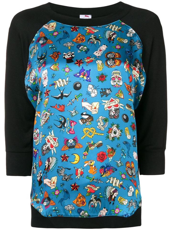 Ultràchic Tattoo Sweatshirt - Black
