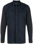 Neil Barrett Classic Fitted Slim Shirt - Blue