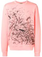 Burberry Doodle Print Sweatshirt - Yellow