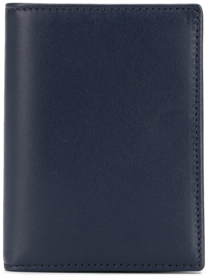 Comme Des Garçons Wallet Classic Bifold Cardholder - Blue