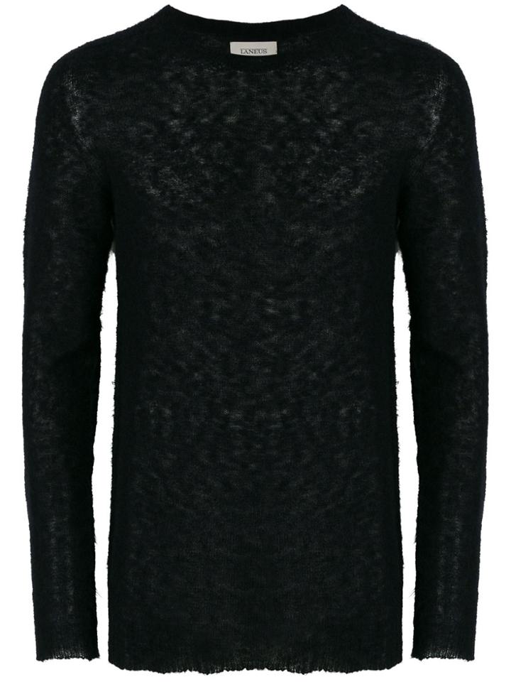 Laneus Crew-neck Jumper - Blue