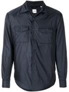 Aspesi Parachute Pocket Shirt - Blue