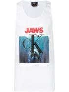 Calvin Klein 205w39nyc Jaws Print Tank Top - White