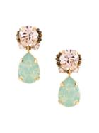 Serpui Embellished Earrings, Women's, Metallic