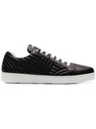 Prada Quilted Sneakers - Black