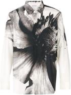 Neil Barrett Flower Shirt - Black