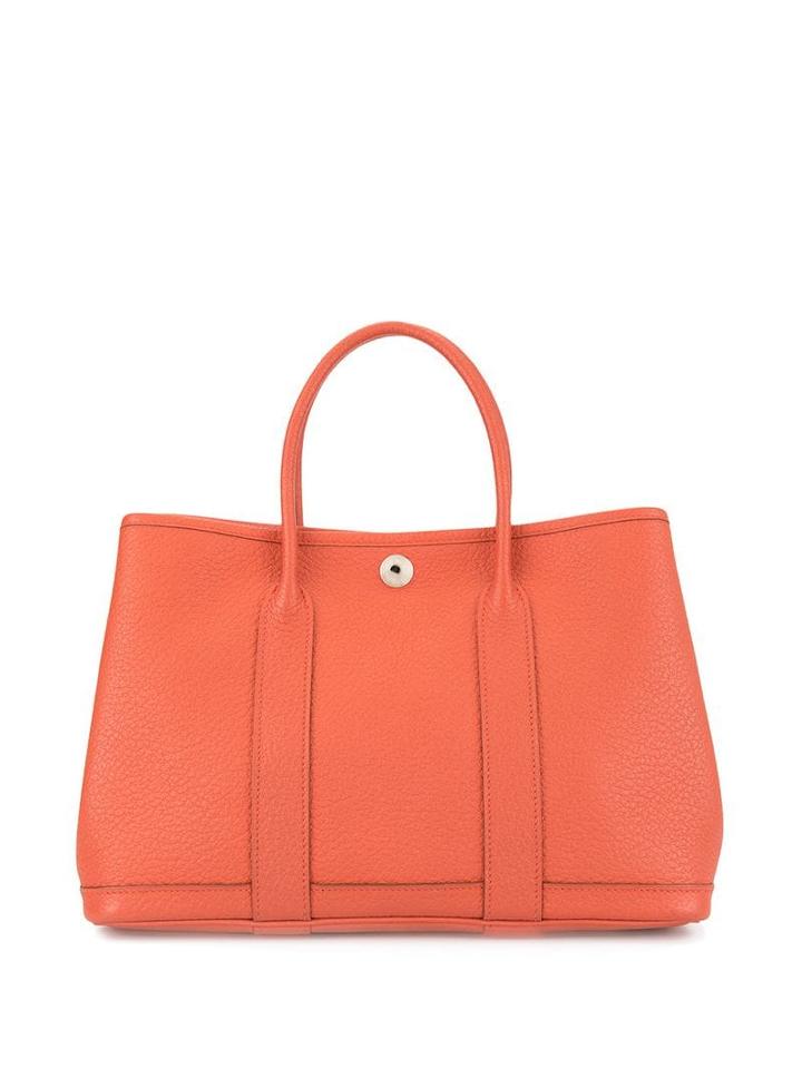 Hermès Pre-owned Garden Party Tpm Mini Tote Bag - Orange