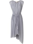 Erika Cavallini Asymmetric Layer Dress - Grey