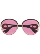 Dior Eyewear Dior New Volute Sunglasses - Red