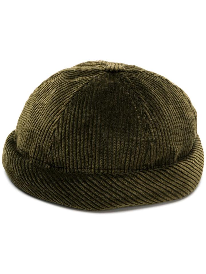 Beton Cire Miki Corduroy Hat - Green