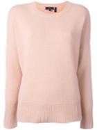 Theory Karenia Jumper, Women's, Size: Small, Pink/purple, Cashmere