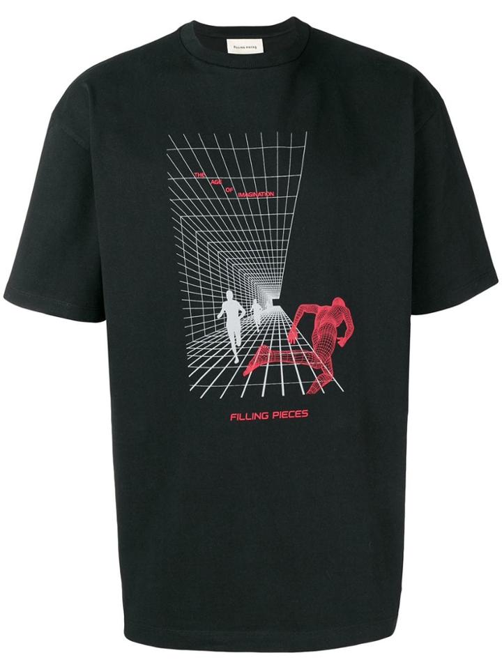 Filling Pieces Running Age T-shirt - Black
