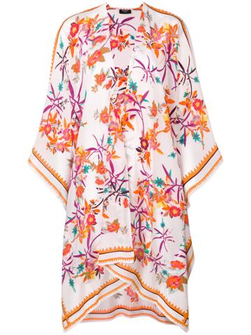 Holland Street Floral Loose Cover-up - White
