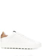 Coach Contrast Heel Counter Sneakers - White