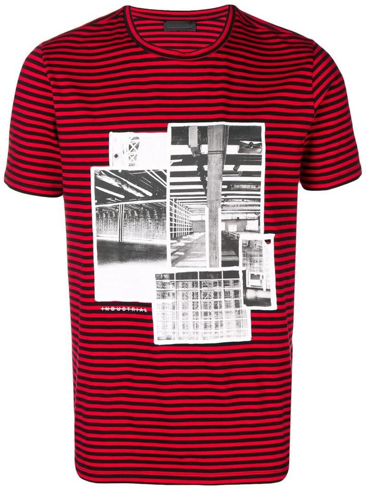 Diesel Black Gold Industrial T-shirt - Red