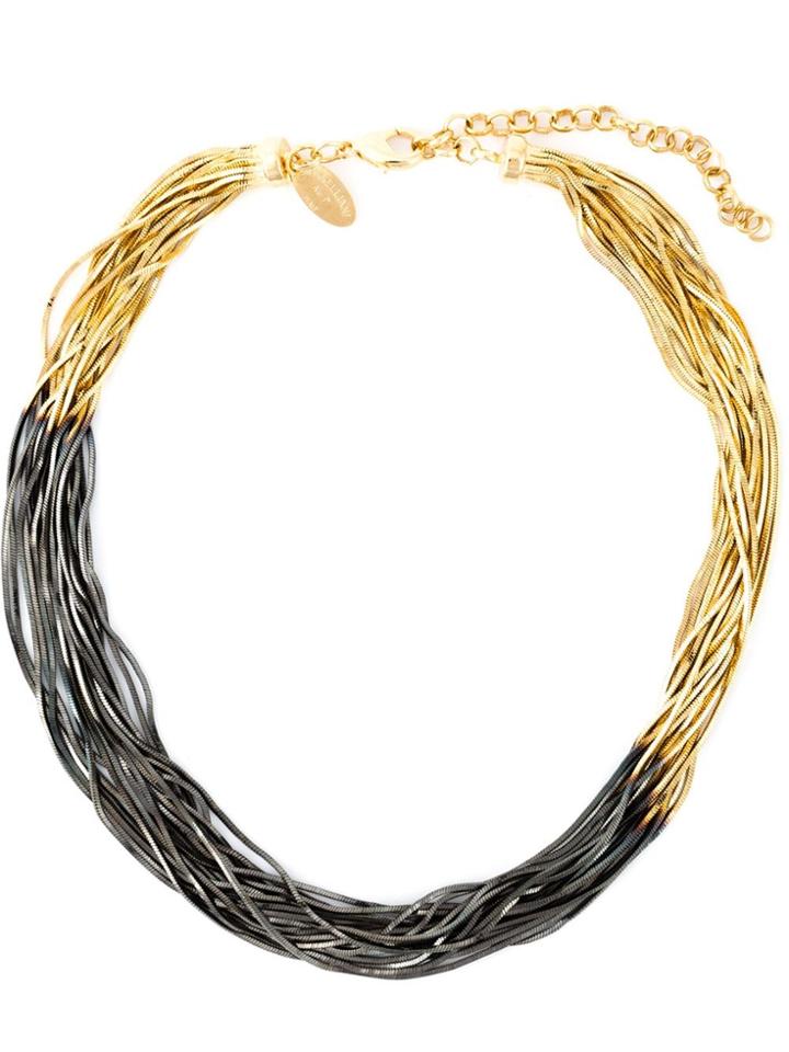 Iosselliani 'black Hole Sun' Necklace - Metallic