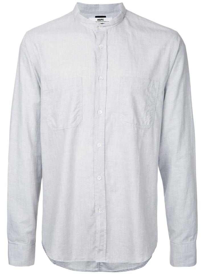 Hope 'rick' Chambray Shirt - Grey