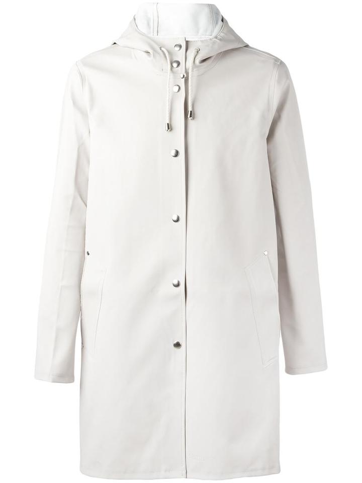 Stutterheim 'moseback' Coat, Adult Unisex, Size: Xs, Nude/neutrals, Pvc/cotton/polyester