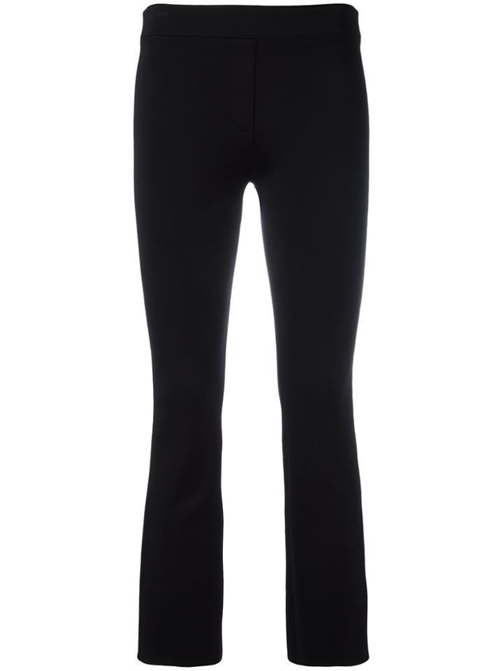 Helmut Lang Slim-fit Cropped Trousers - Black
