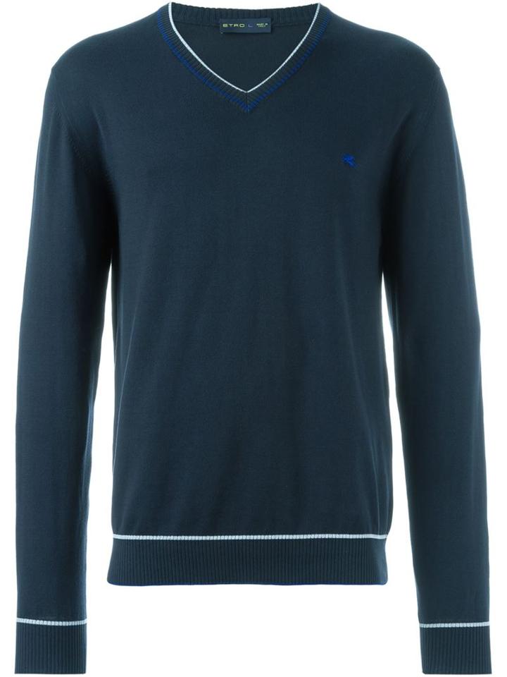 Etro Classic V-neck Jumper
