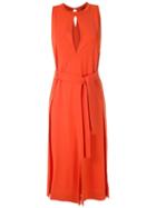 Le Lis Blanc Vestido Recorte Caetana - Orange