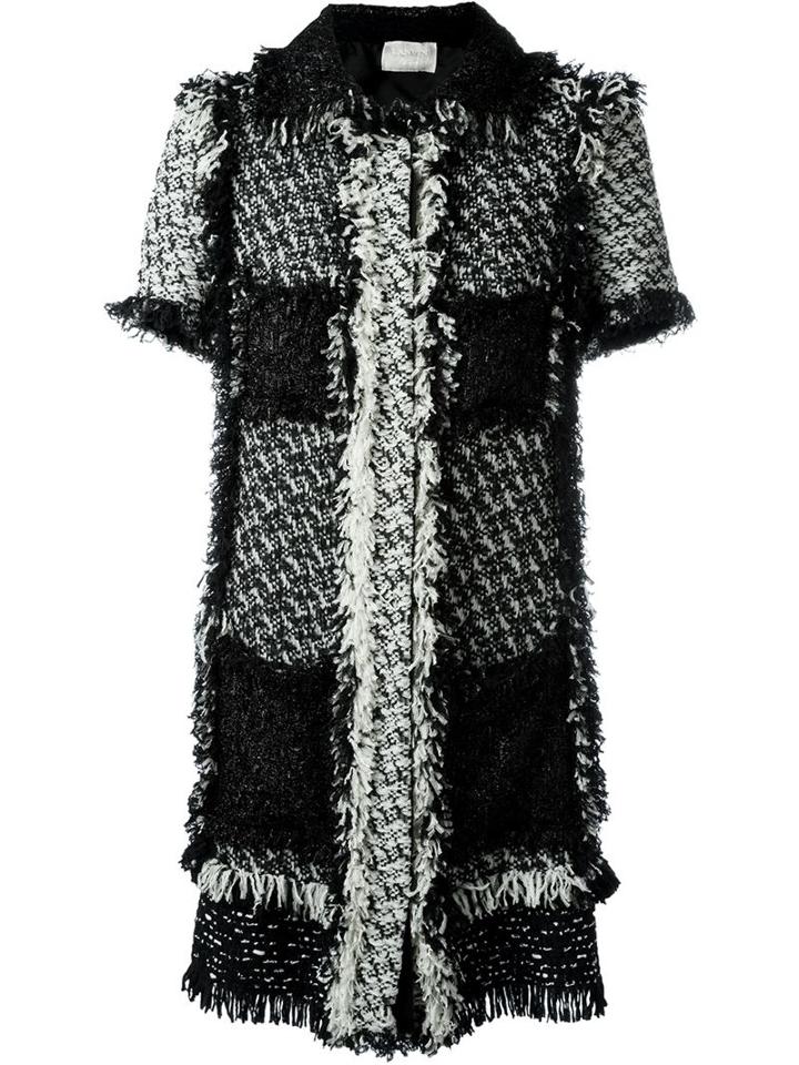 Lanvin Tweed Dress, Women's, Size: 40, Black, Polyamide/viscose/polyester/cotton