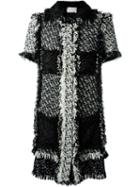 Lanvin Tweed Dress, Women's, Size: 40, Black, Polyamide/viscose/polyester/cotton