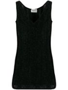 Emanuel Ungaro Vintage 2000's Glittery Mini Dress - Black