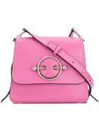 Jw Anderson Pink Disc Leather Cross-body Bag