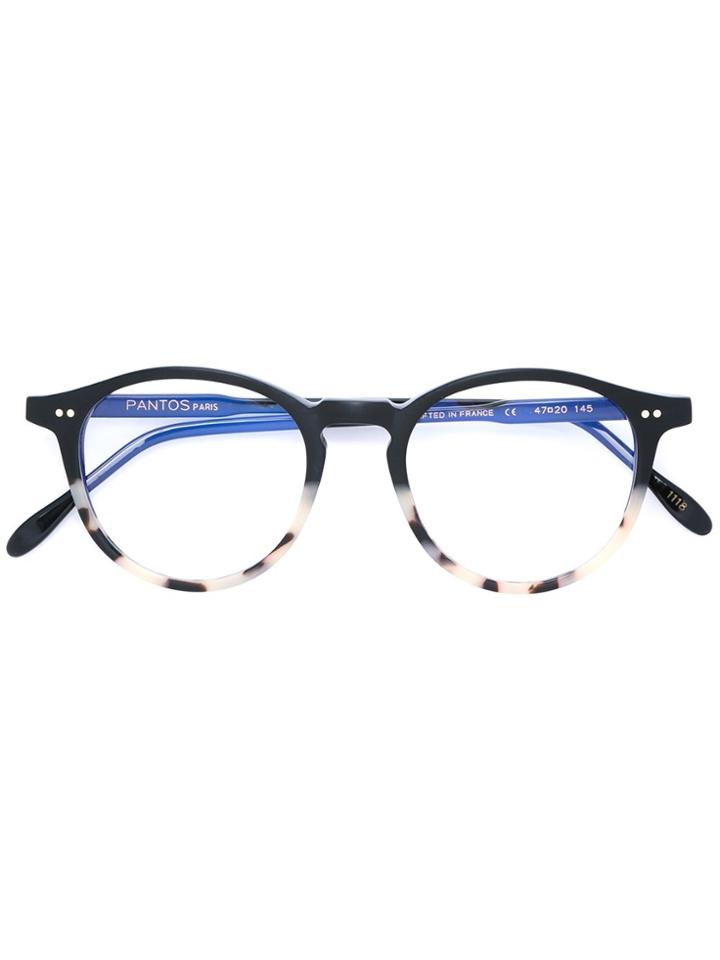 Pantos Paris 'pantos' Glasses - Black