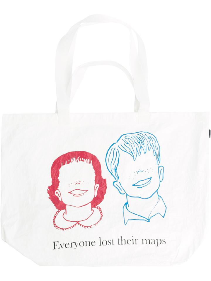 Undercover Everyone Lost Their Minds Tote - White
