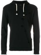Daniele Alessandrini Stripe Detail Hoodie - Black