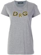 Dolce & Gabbana Sequin Detail T-shirt - Grey
